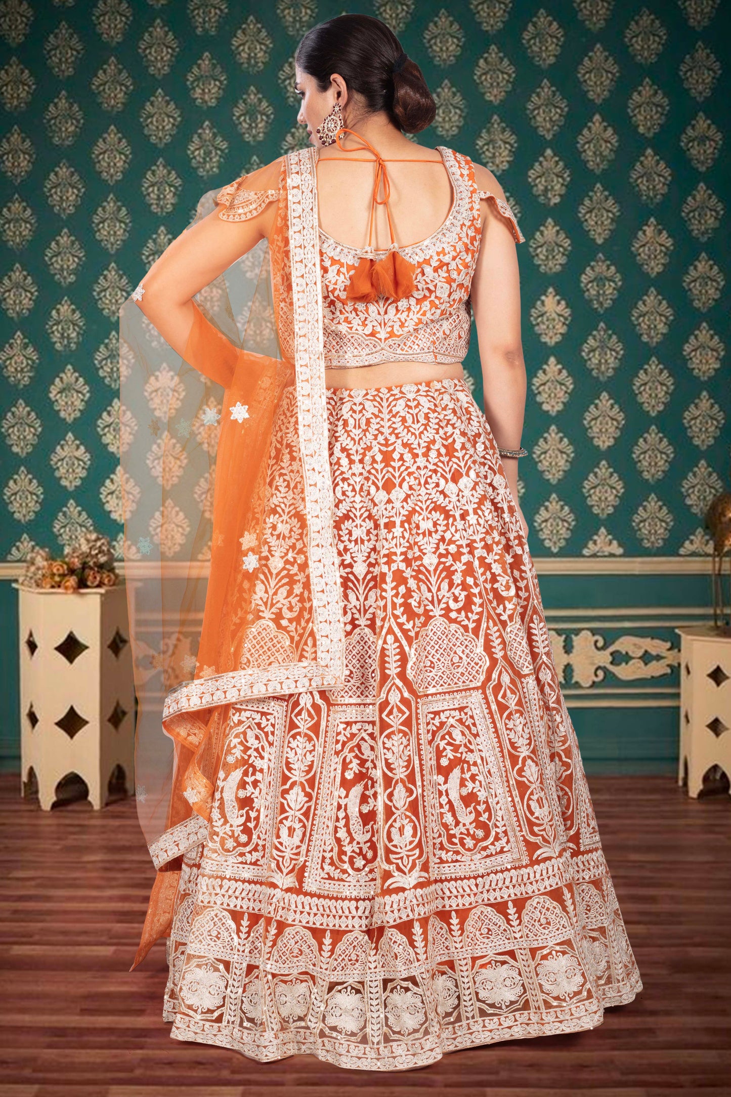 Party Wear Lehenga D-337