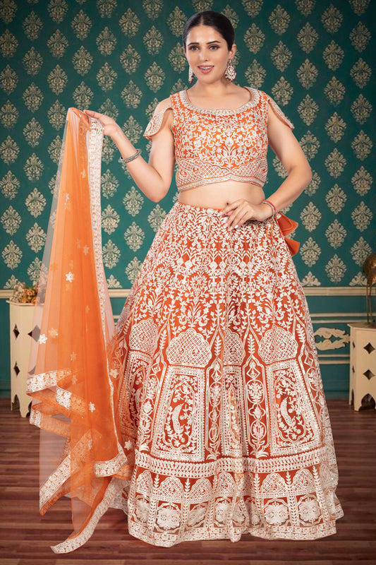 Party Wear Lehenga D-337