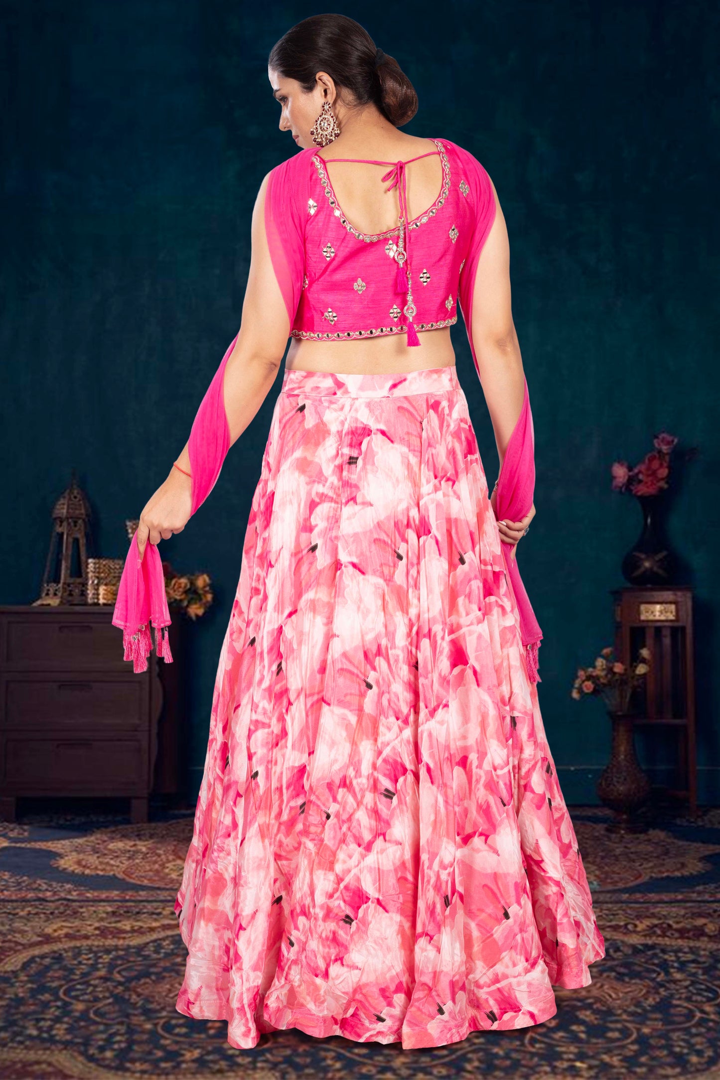 Party Wear Lehenga D-335