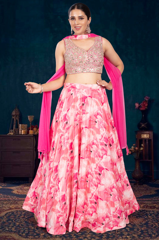 Party Wear Lehenga D-335