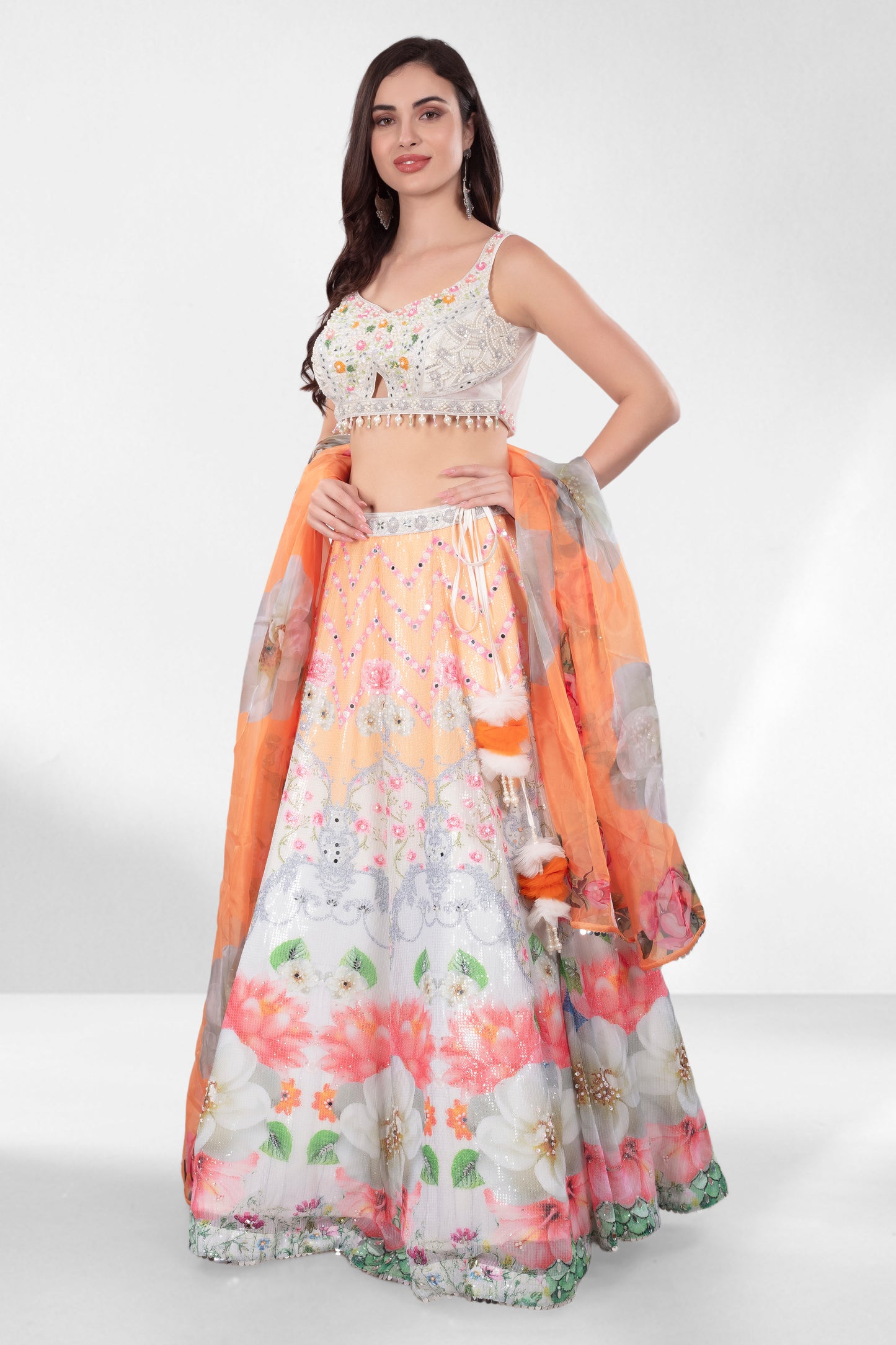 Party Wear Lehenga S91-I03