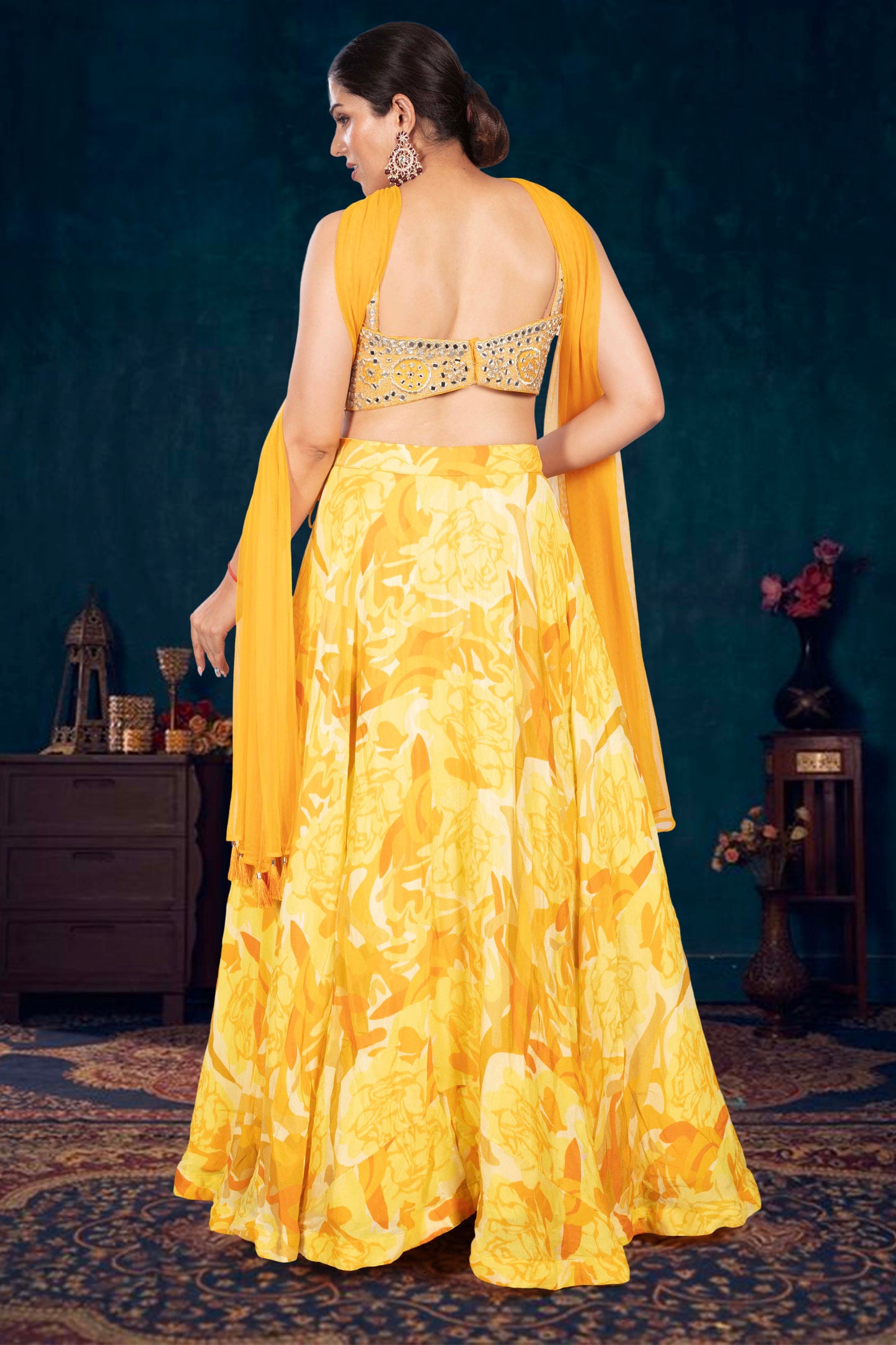 Party Wear Lehenga D-336