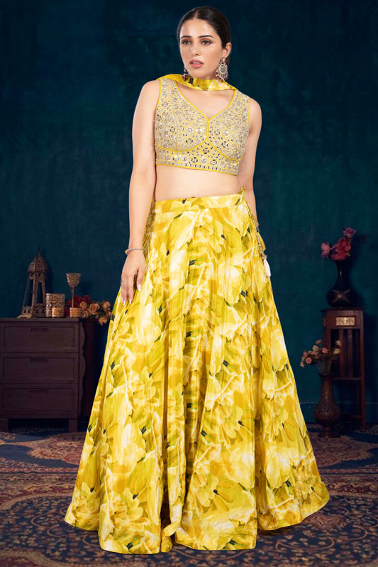 Party Wear Lehenga D-327