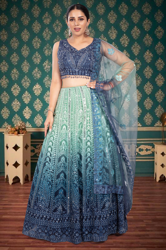 Party Wear Lehenga D-328