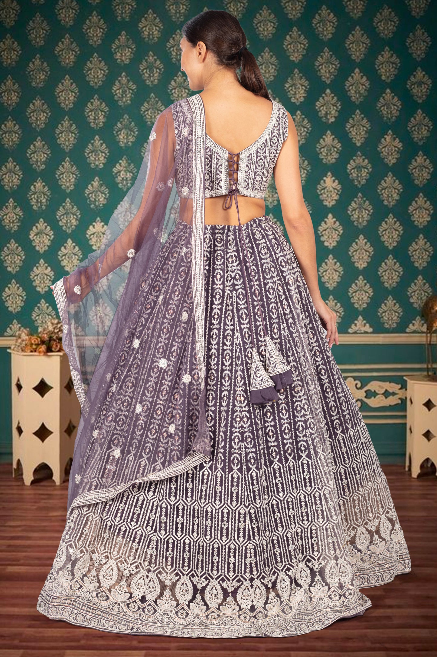 Party Wear Lehenga D-330