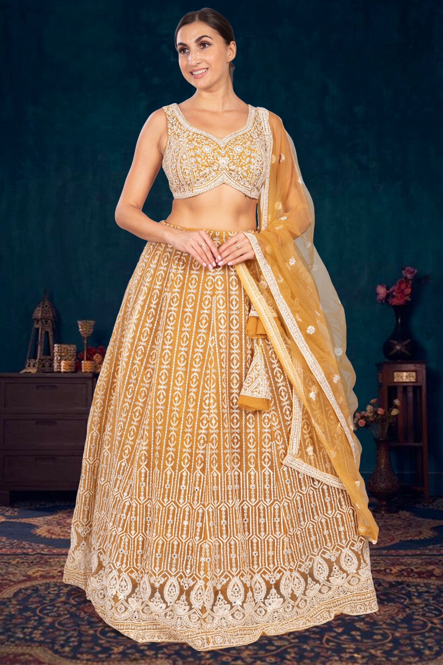 Party Wear Lehenga D-323