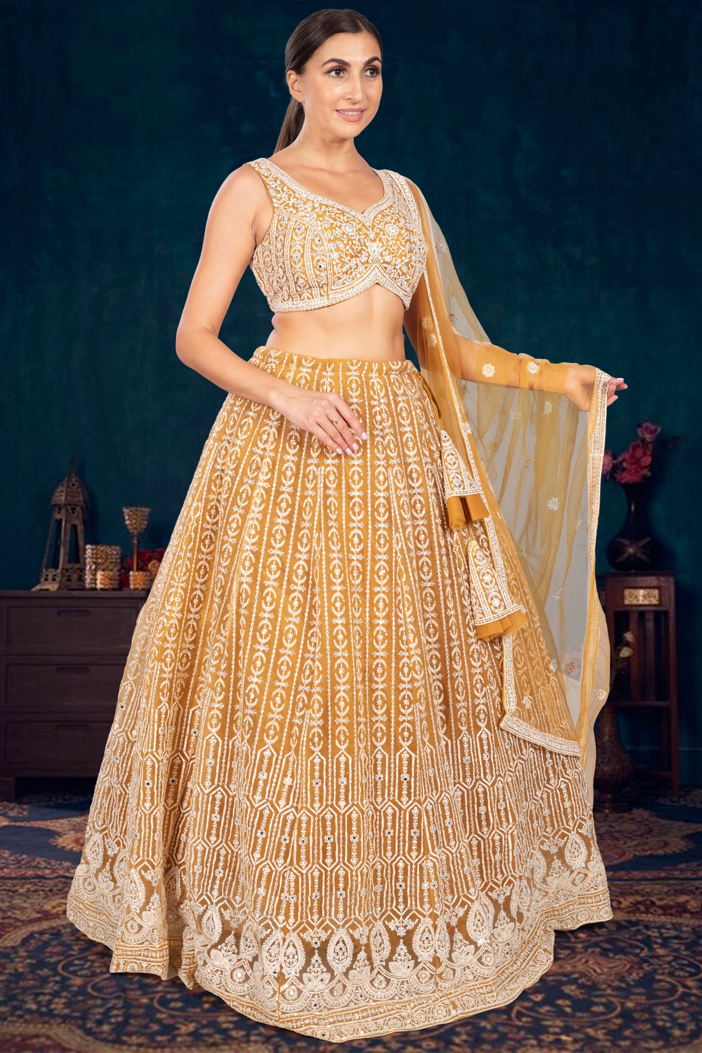 Party Wear Lehenga D-323