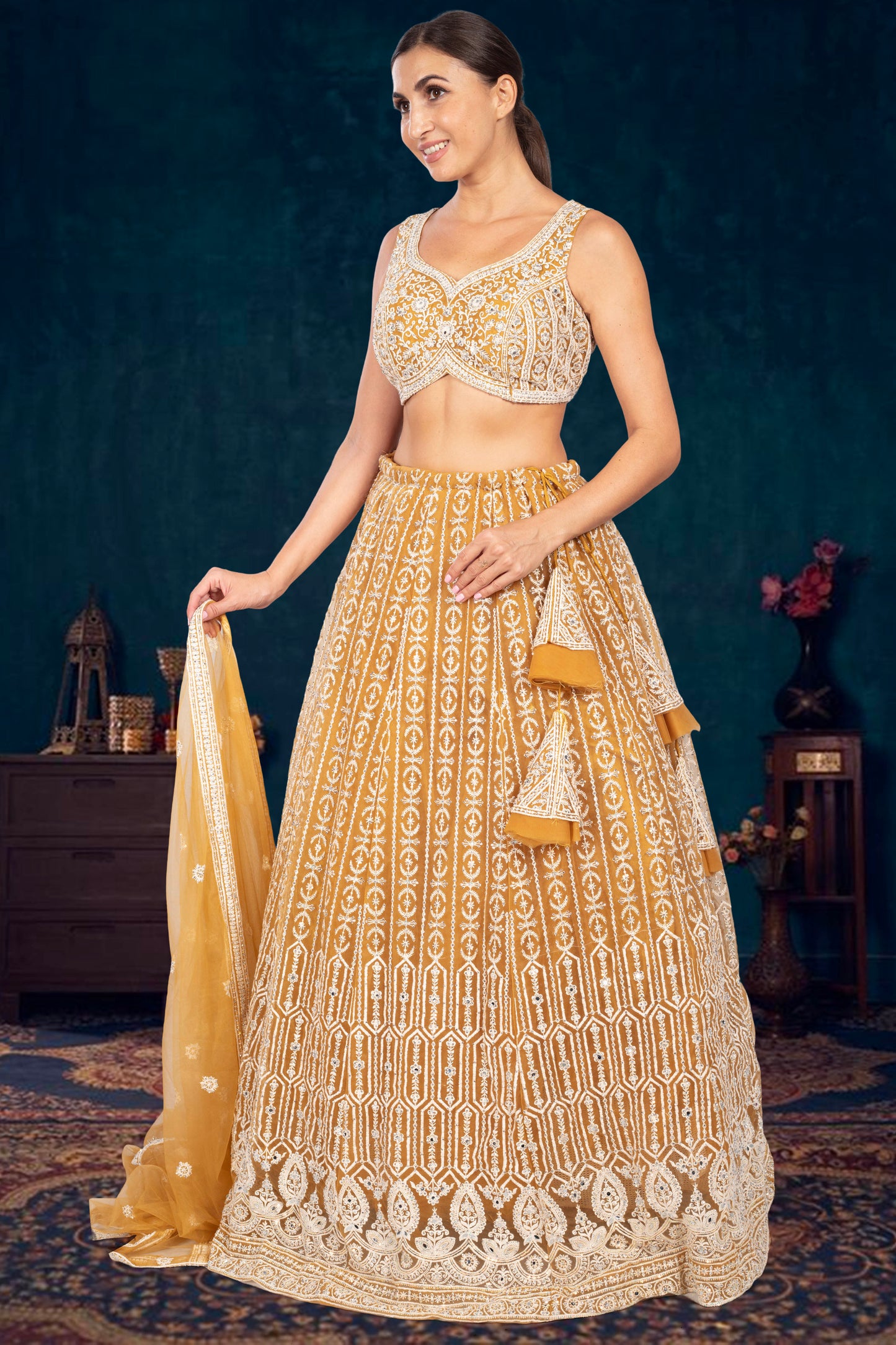 Party Wear Lehenga D-323