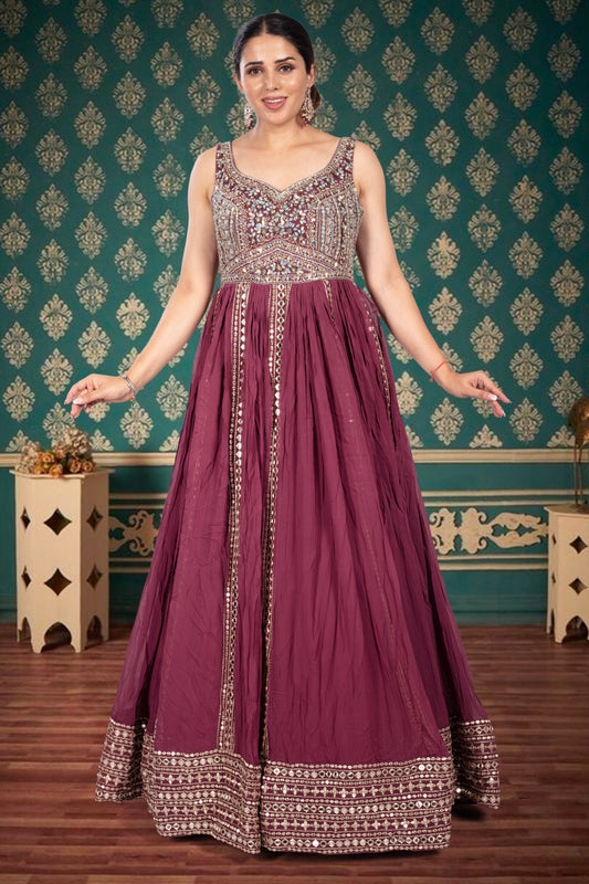 PartyWear Anarkali-061