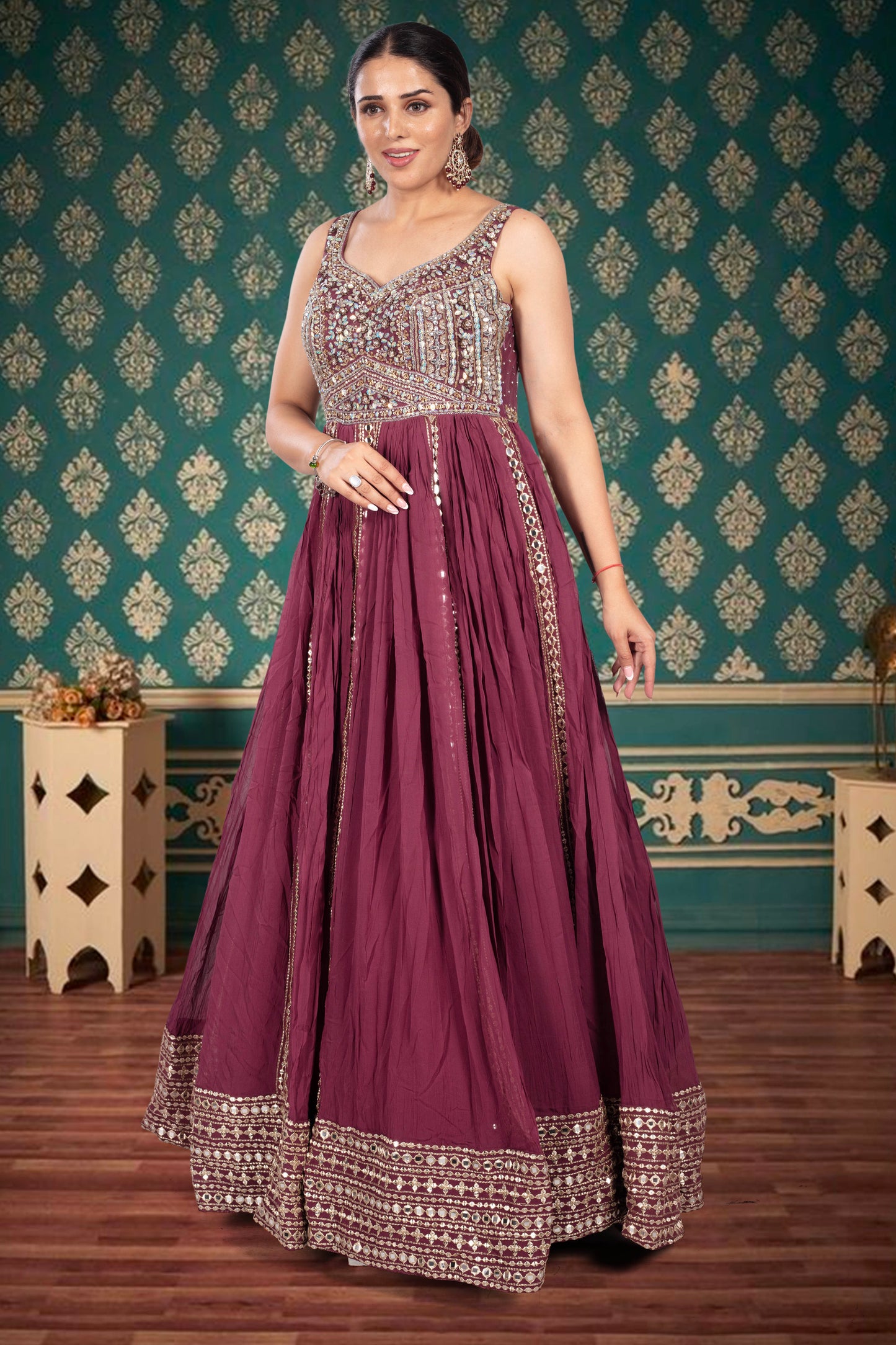 PartyWear Anarkali-061