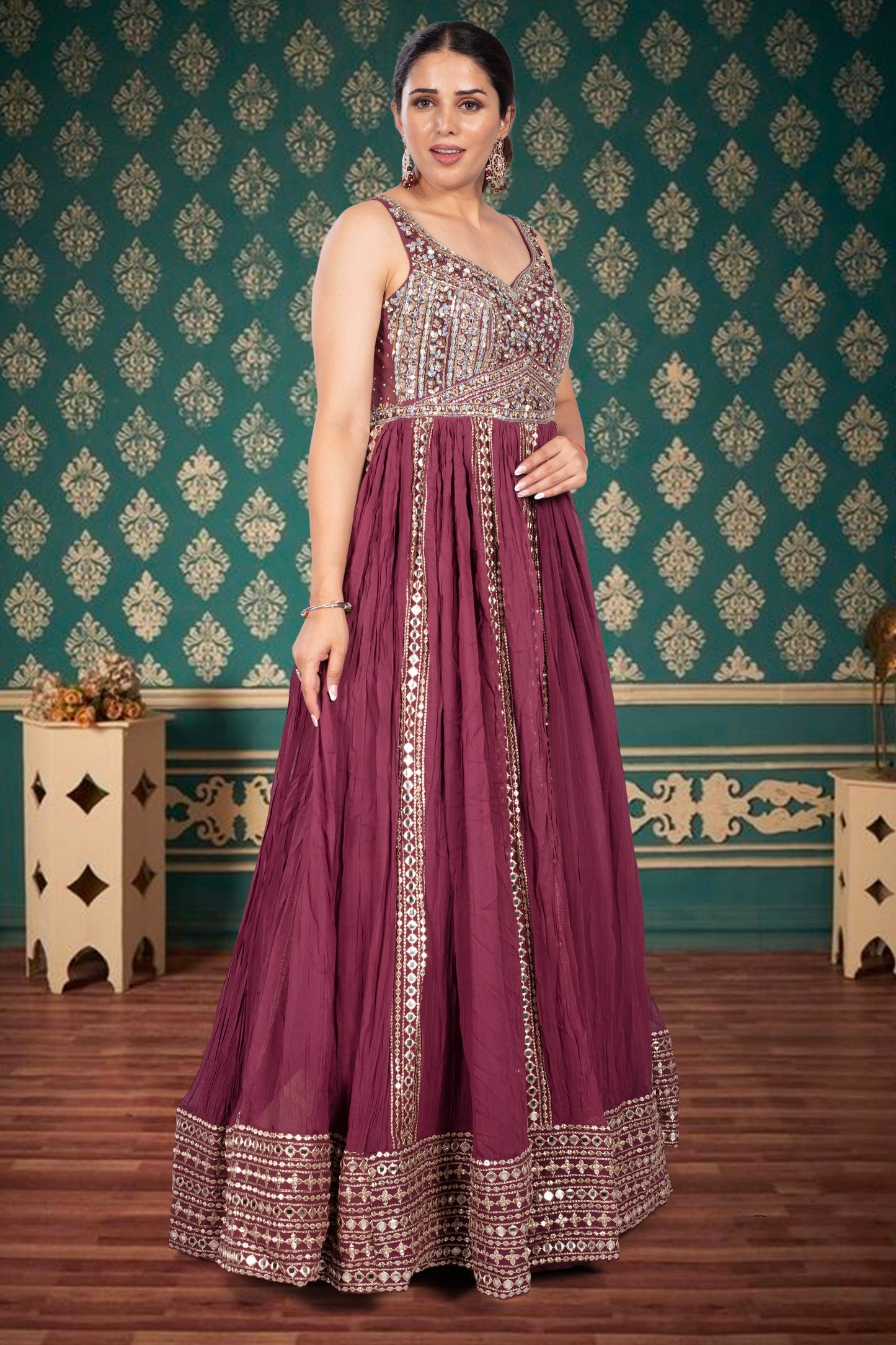 PartyWear Anarkali-061