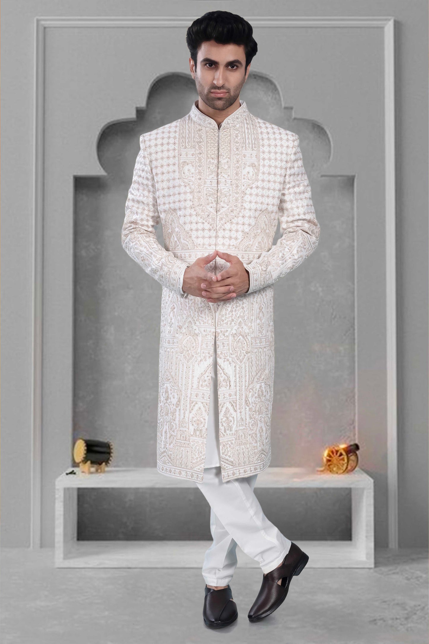 Mens Sherwani U02-S318