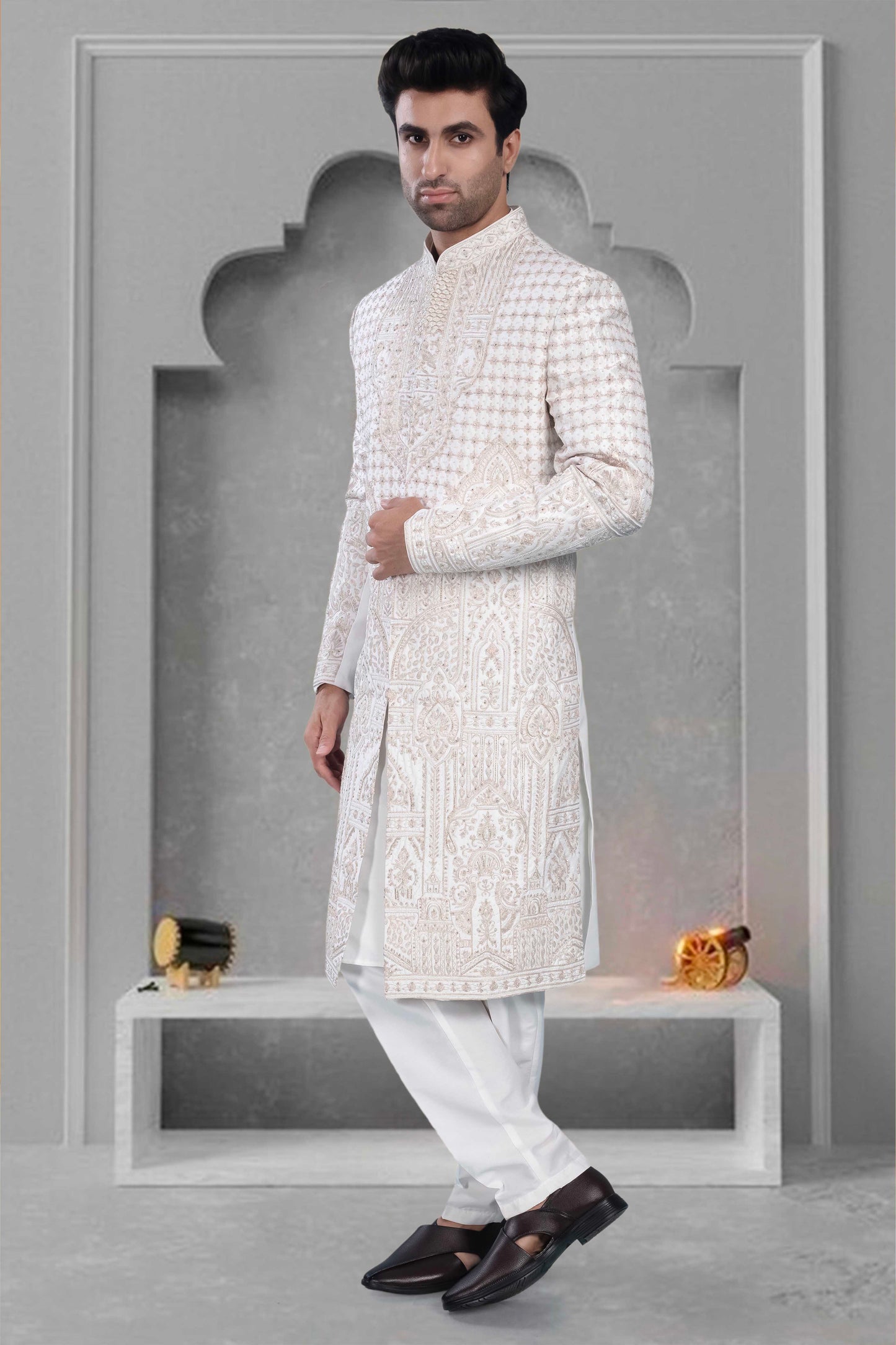 Mens Sherwani U02-S318