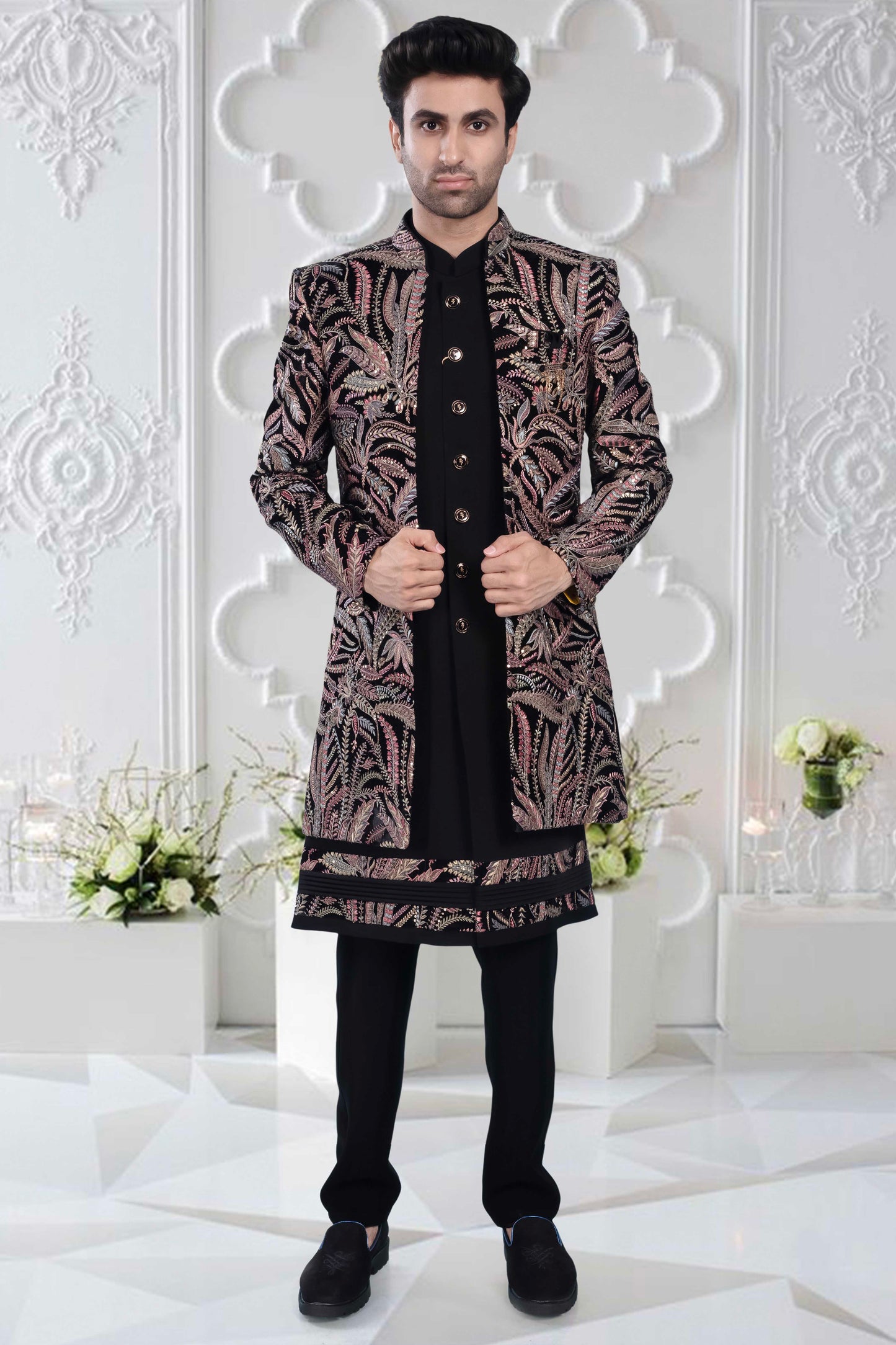 Mens Sherwani U02-S315