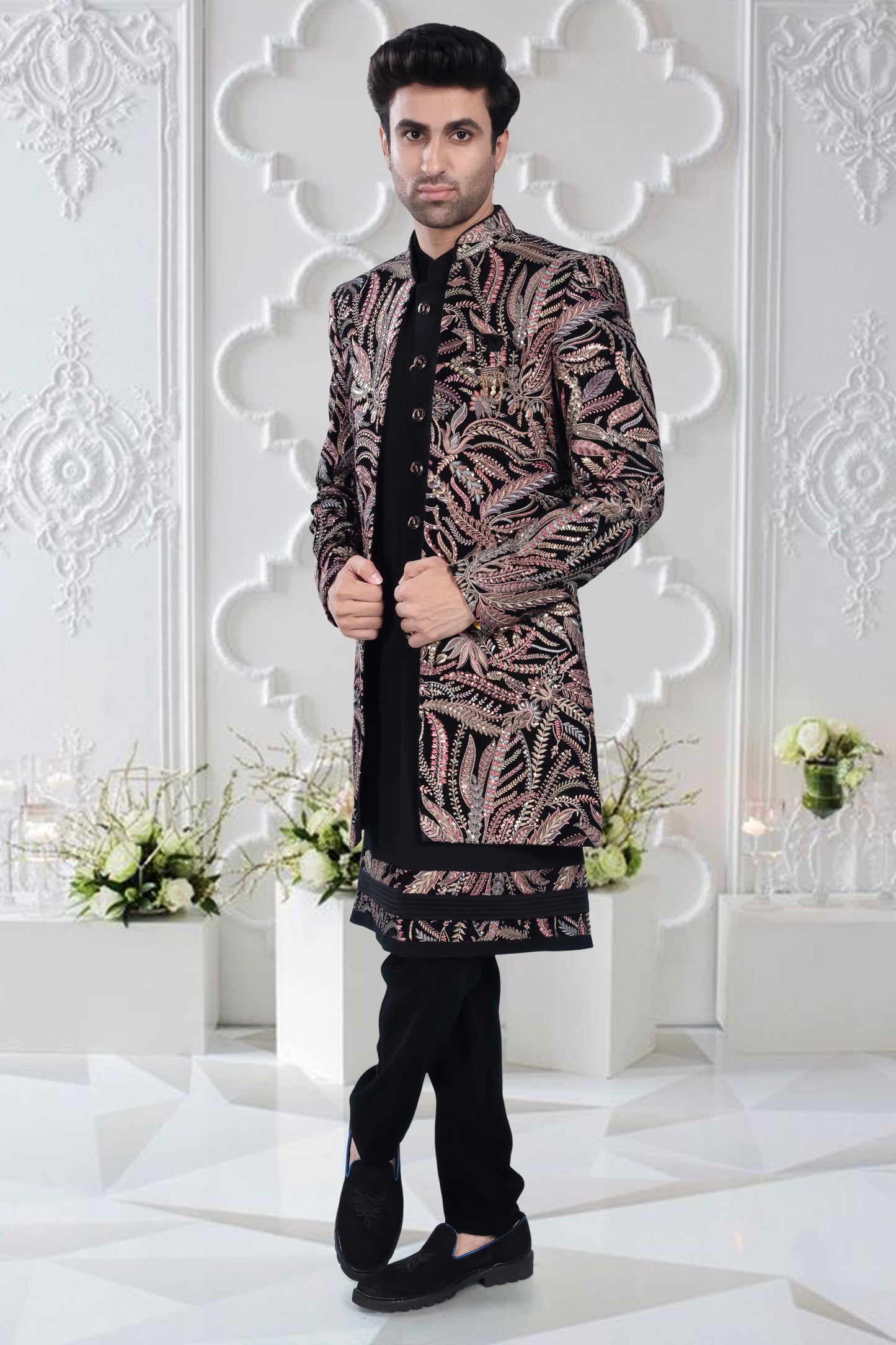 Mens Sherwani U02-S315