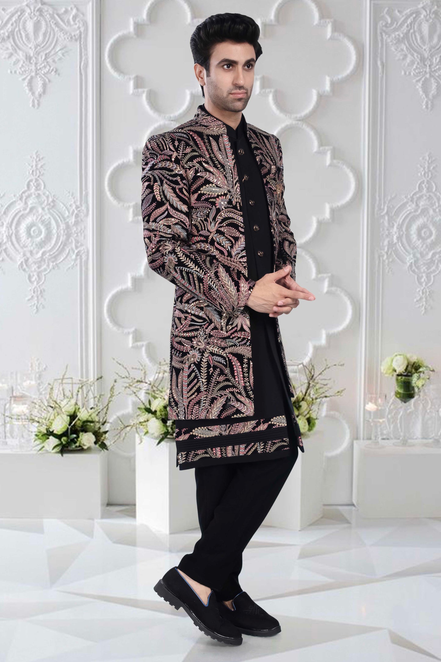 Mens Sherwani U02-S315