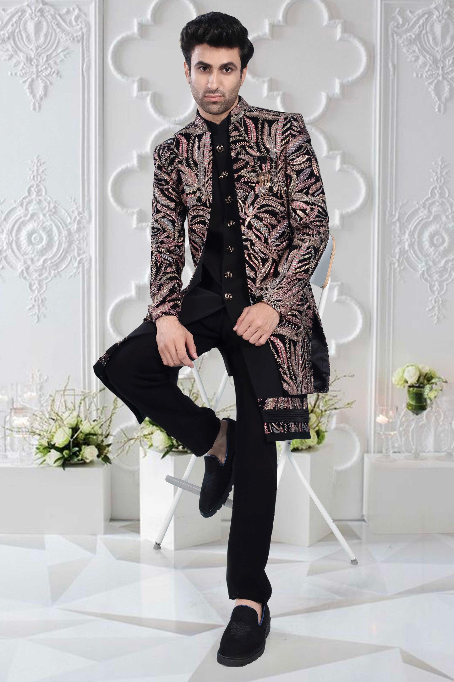 Mens Sherwani U02-S315