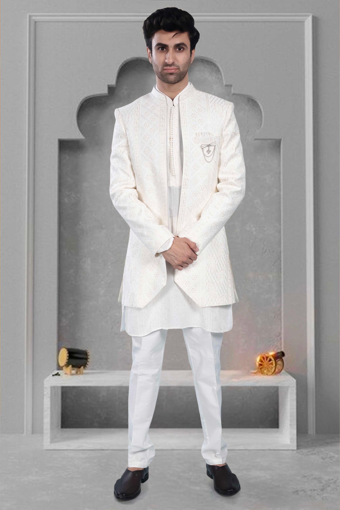 Mens Sherwani U02-S321