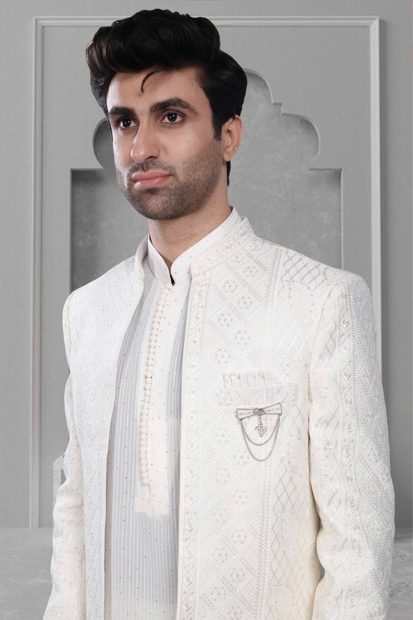 Mens Sherwani U02-S321