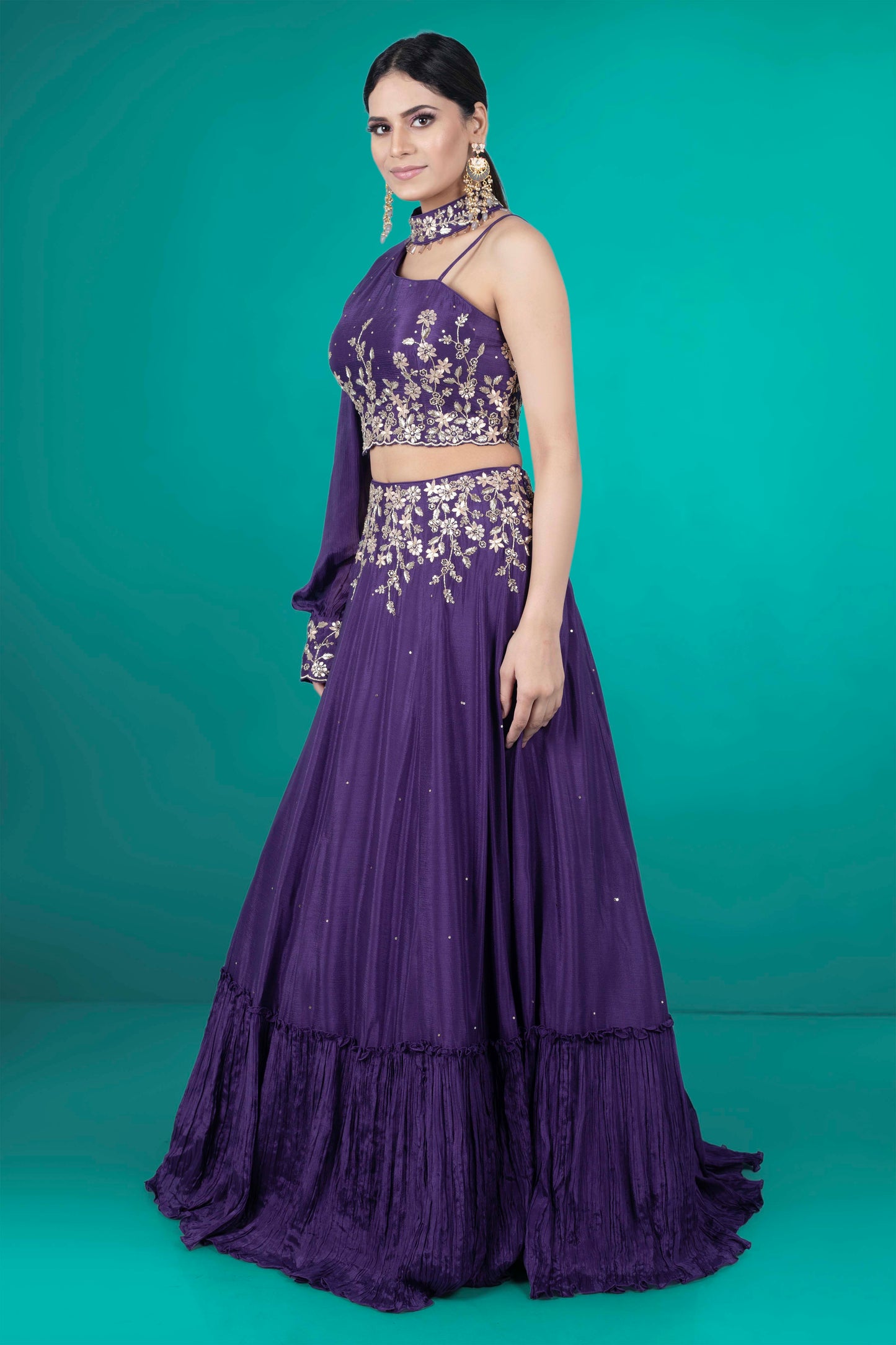 Party Wear Lehenga D-243