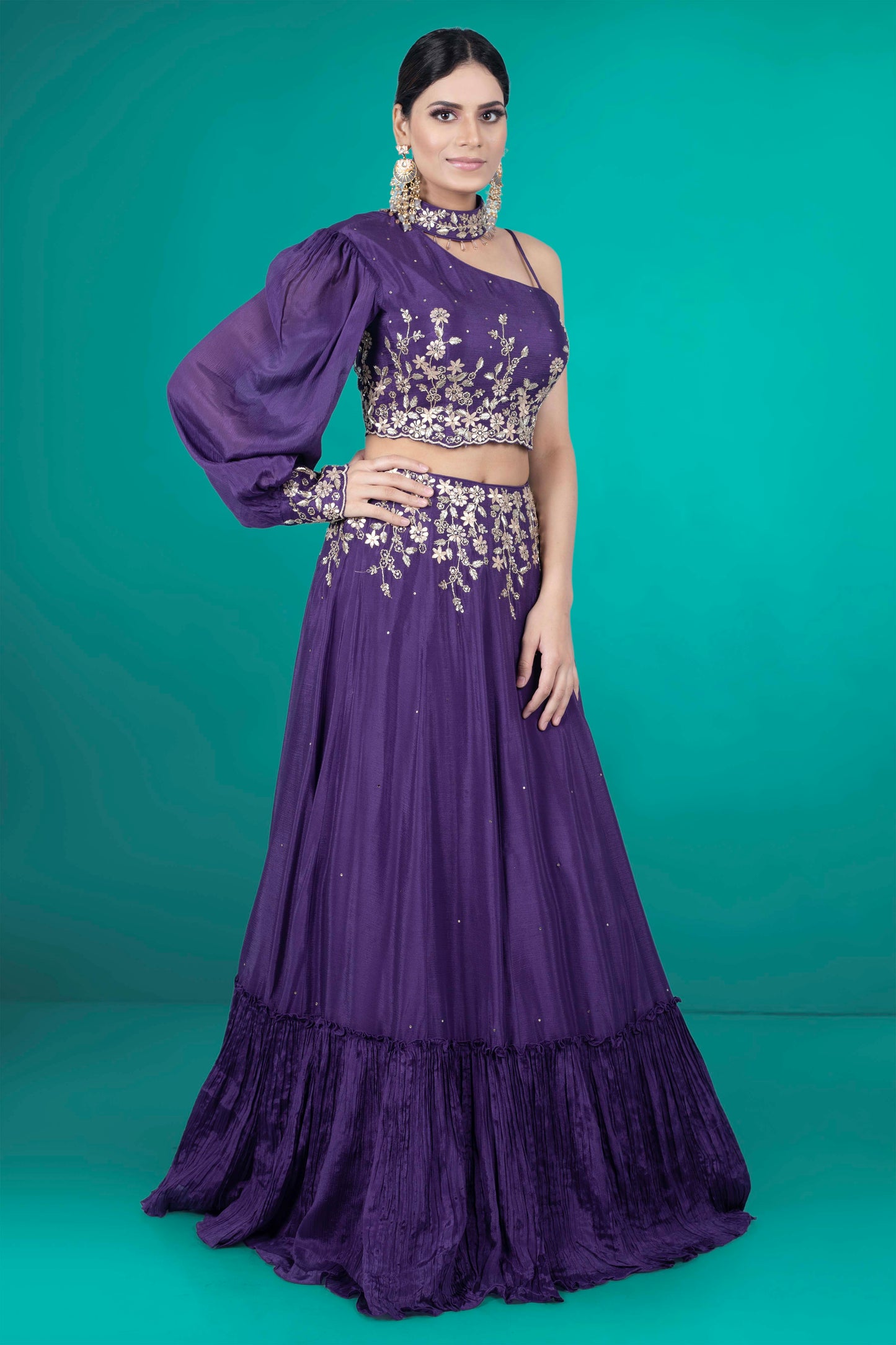 Party Wear Lehenga D-243