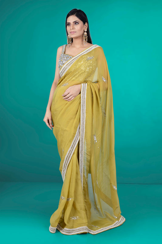 Party Wear Saree D-208