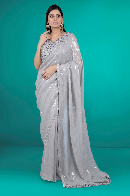 Party Wear Saree D-210