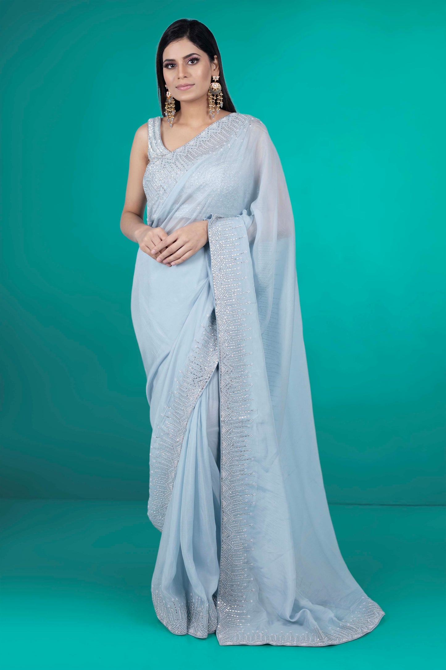 Party Wear Saree D-211