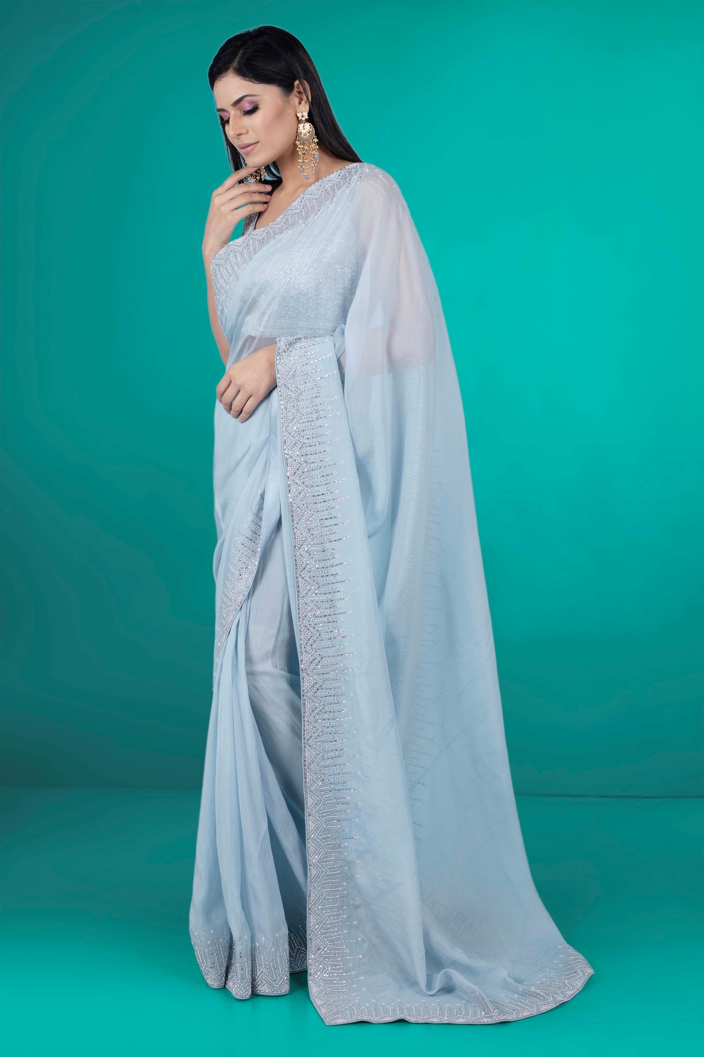 Party Wear Saree D-211