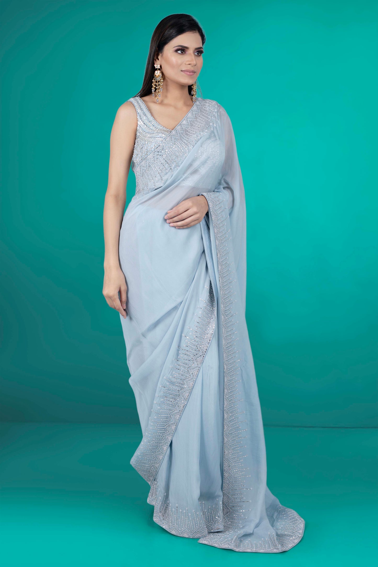 Party Wear Saree D-211