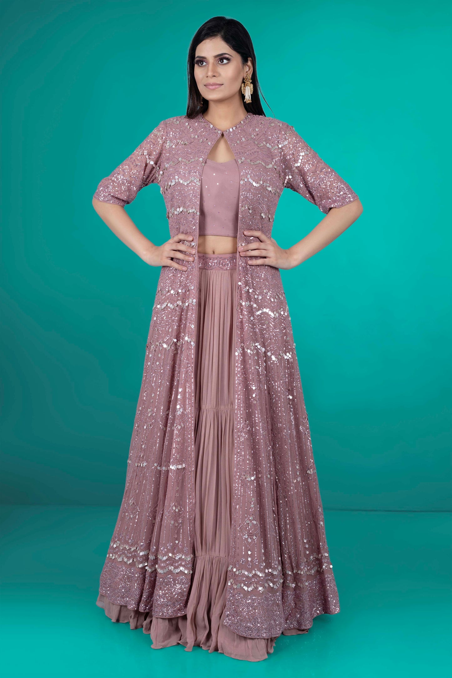 Party Wear Lehenga D-241