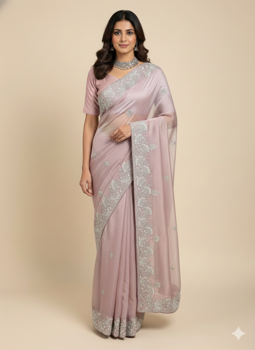 Partywear Saree- C110025S