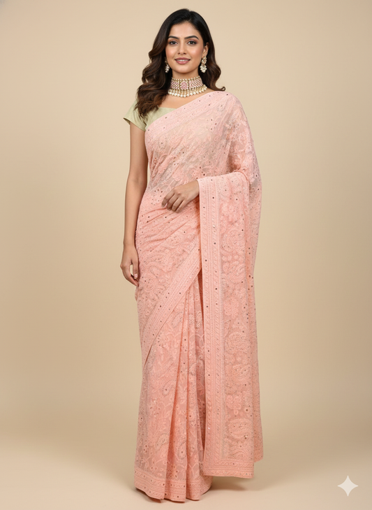 Party Wear Saree D-083