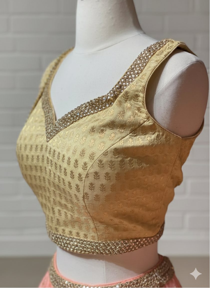 Peach Bridesmaids Lehenga BML- 024/203