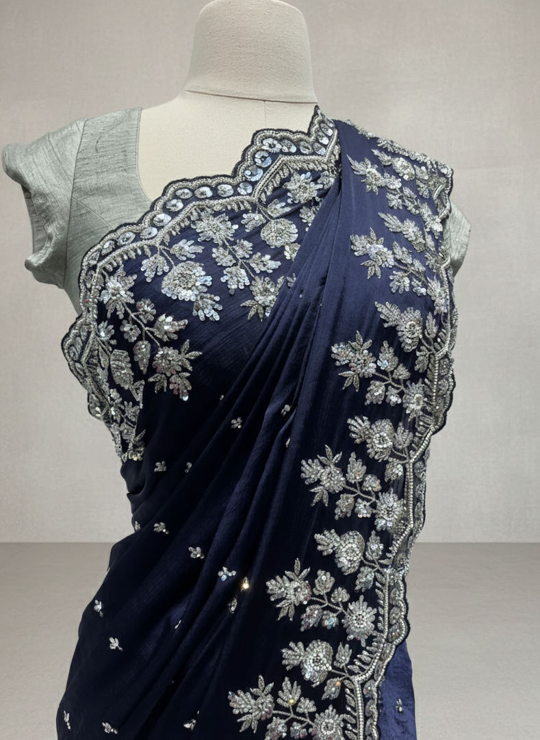 Party Wear Saree D-212