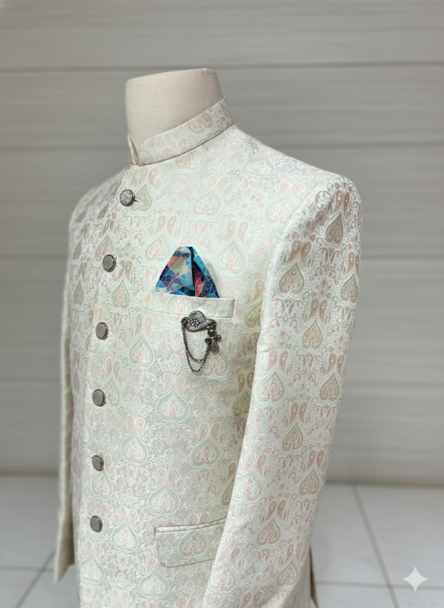 Brocade Bandhgala U2-S46