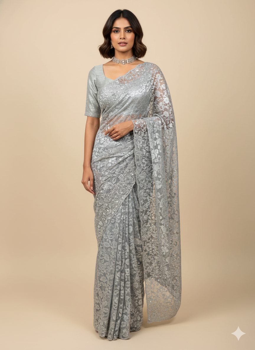 Party Wear Saree D-124