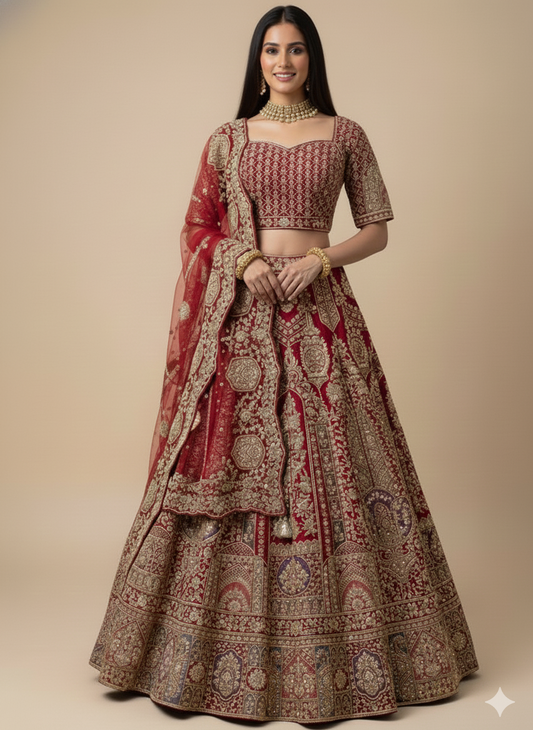 Bridal Lehenga BL - 492