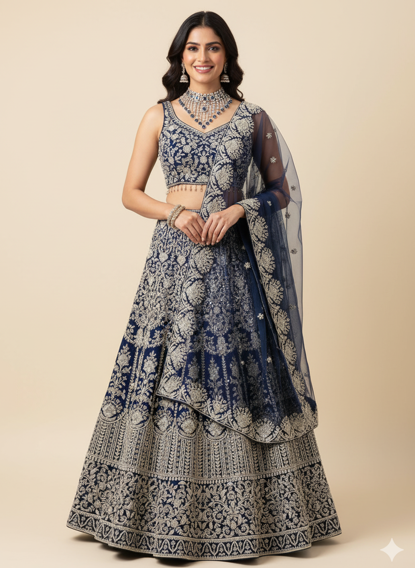 Bridal Lehenga Bl-436
