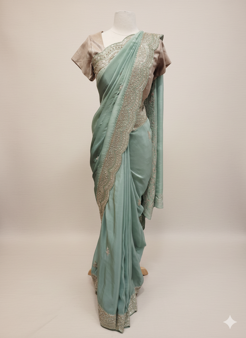 Partywear Saree- M530023S