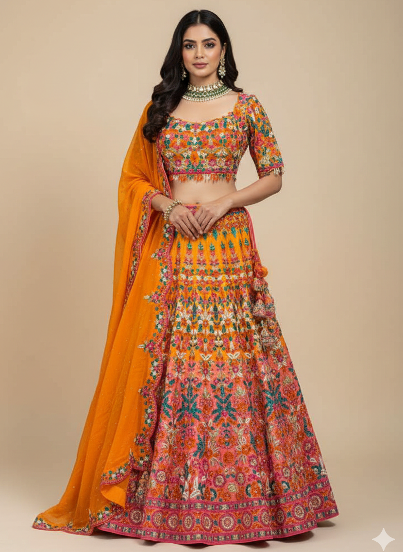 Bridal Lehenga BL-604