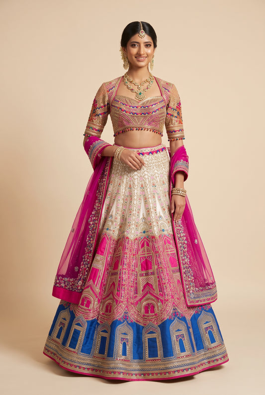 BANKE BIHARI HOLI - Lehenga