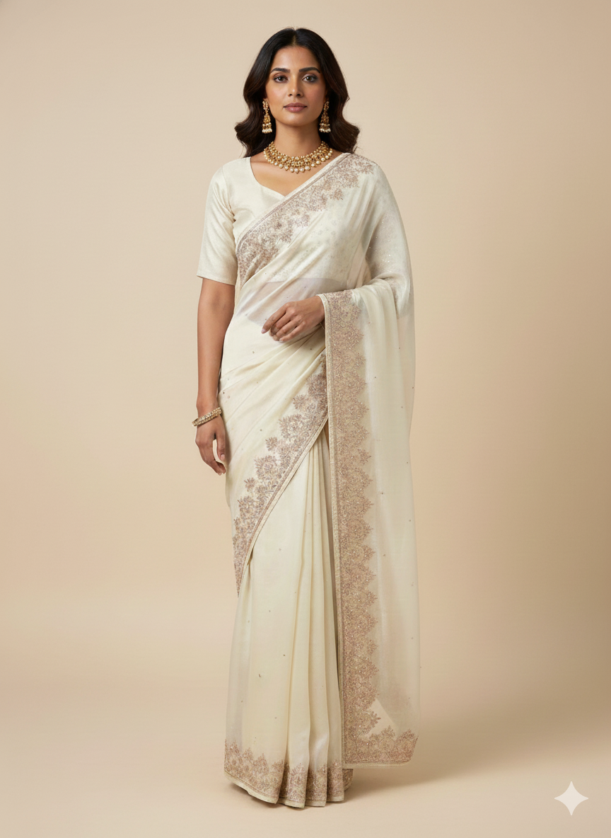 Partywear Saree- M530017S