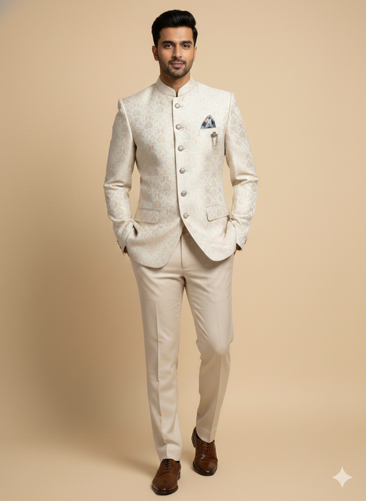 Brocade Bandhgala U2-S46