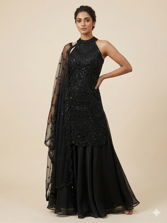 Partywear Croptop D-27