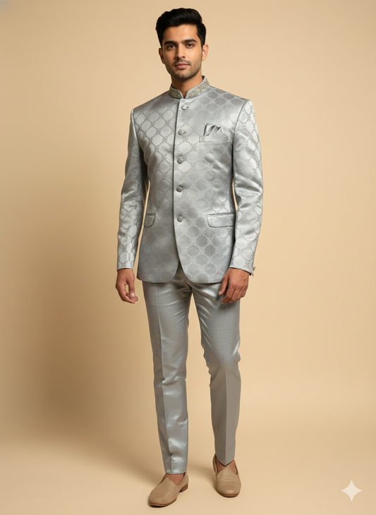 Grey Bandhgala M1839
