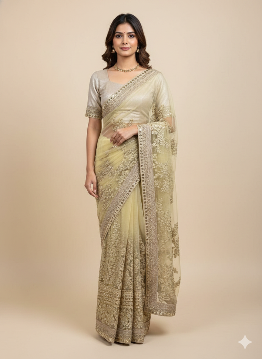 Party Wear Saree D-139