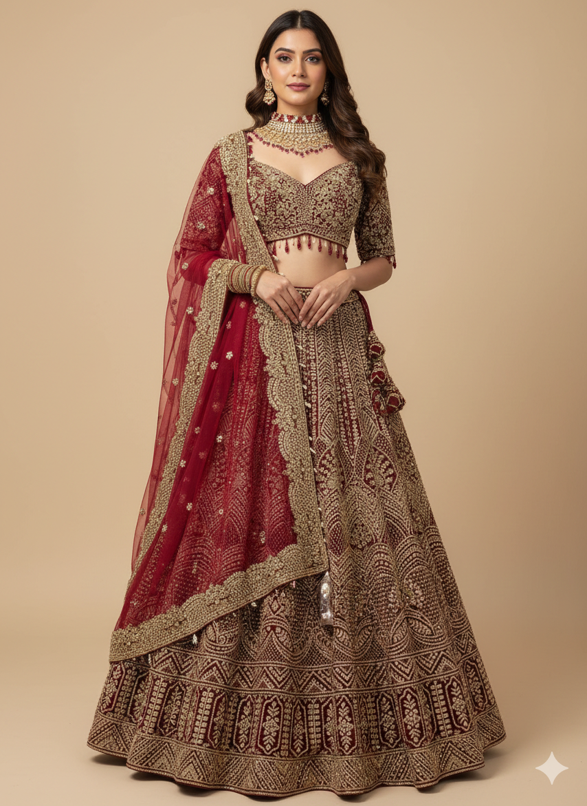 Bridal Lehenga BL-604