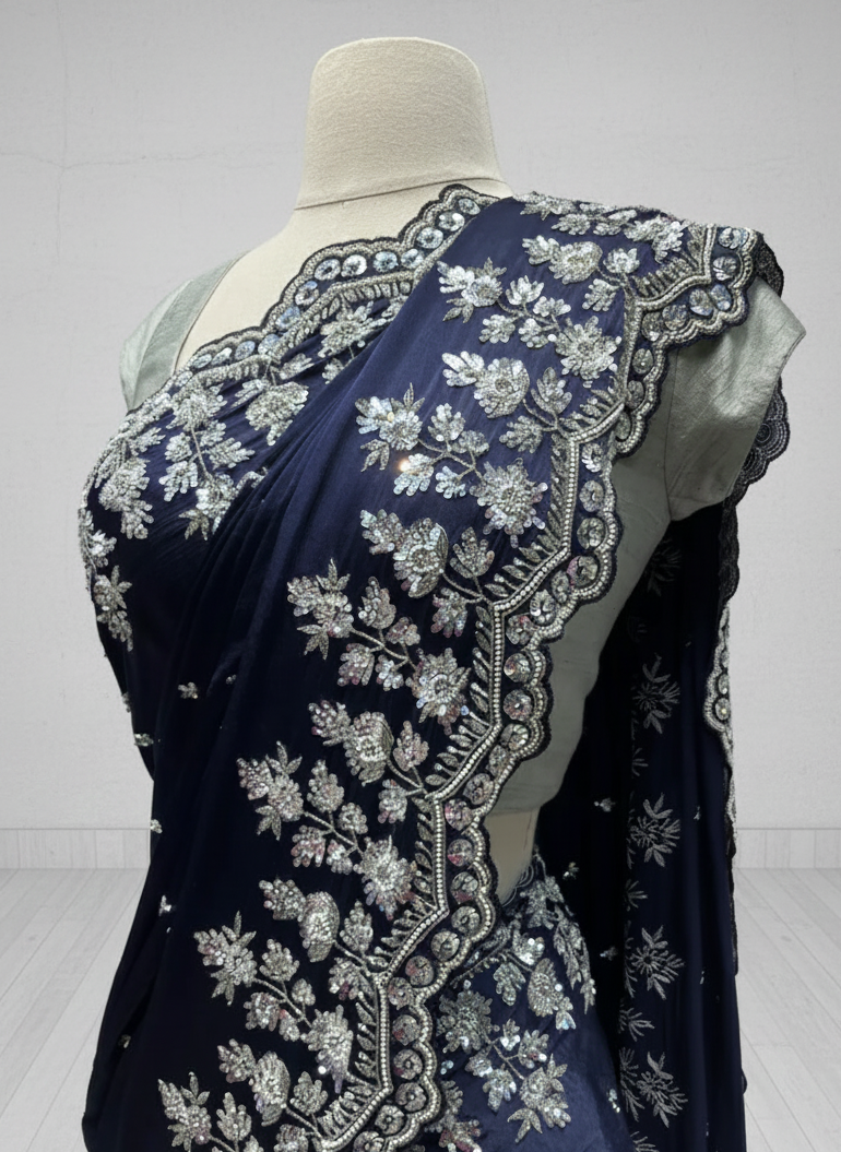 Party Wear Saree D-212