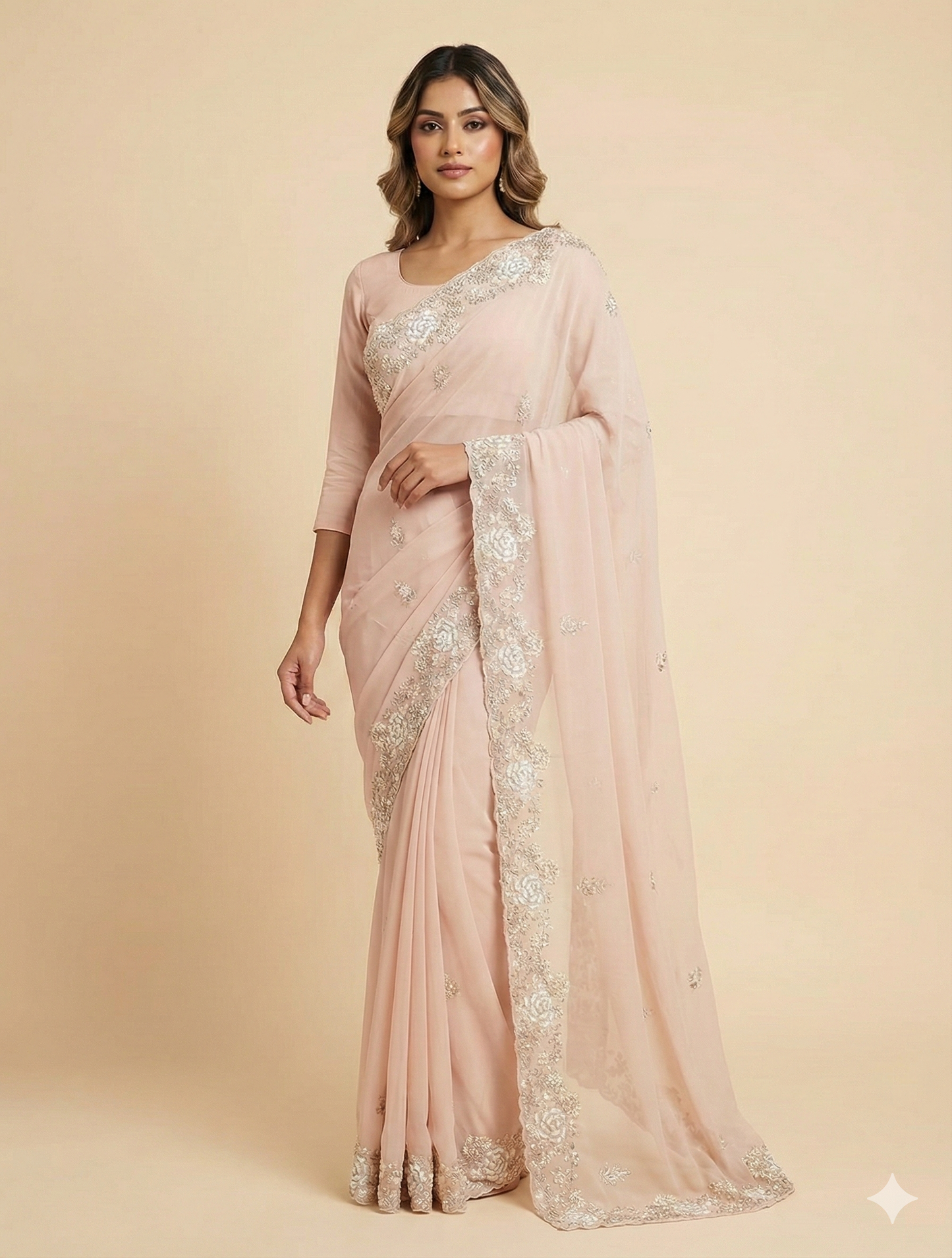 Partywear Saree- P330008S